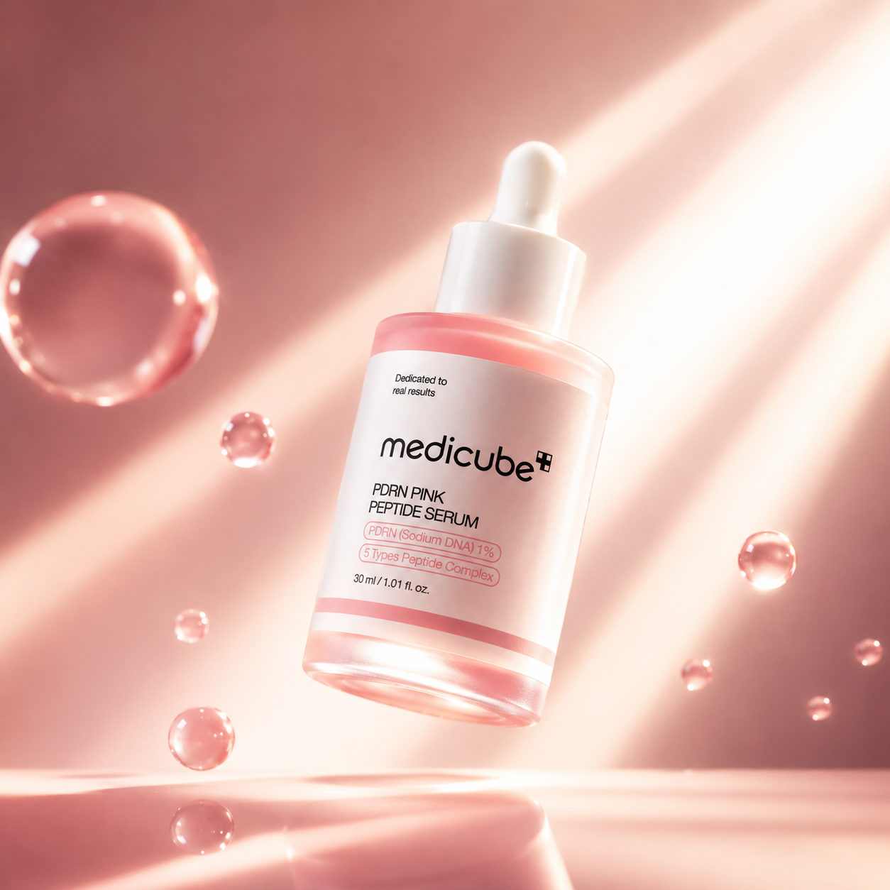 ESPERMA DE SALMÓN MEDICUBE PDRN- Regenerador y Antiedad, efecto GLOW